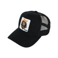 thumbnail image 2 of CTM  Lion Embriodered Patch Mesh Back Trucker Hat (Men), 2 of 4