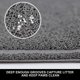 thumbnail image 2 of 14.1-15.4 grey Alfombrilla de alimentación para mascotas para perros y gatos Alfombrilla flexible e impermeable para comida y agua, alfombrilla para comida para perros fácil de l, 2 of 5