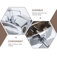 thumbnail image 3 of FOMIYES Plated Silver Iron Tom Drum Kit Mount Bracket Adjustable Floor Tom Leg Clamp for Drum Set Accessories, 3 of 8