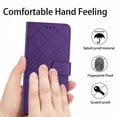 thumbnail image 3 of Flip Wallet Case for iPhone Air with Kickstand & Wrist Strap, Shockproof TPU Inner Purple, 3 of 7