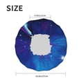 thumbnail image 6 of YFYANG Women's Double Waterproof Shower Cap, Blue Universe Starry Sky Reusable Hair Cap for All Hair Styles and Head Sizes, 6 of 9