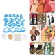 thumbnail image 5 of Manualidad para cortar pendientes con tarjetas, ganchos y anillos de salto para hornear. Azul 118 piezas, 5 of 8