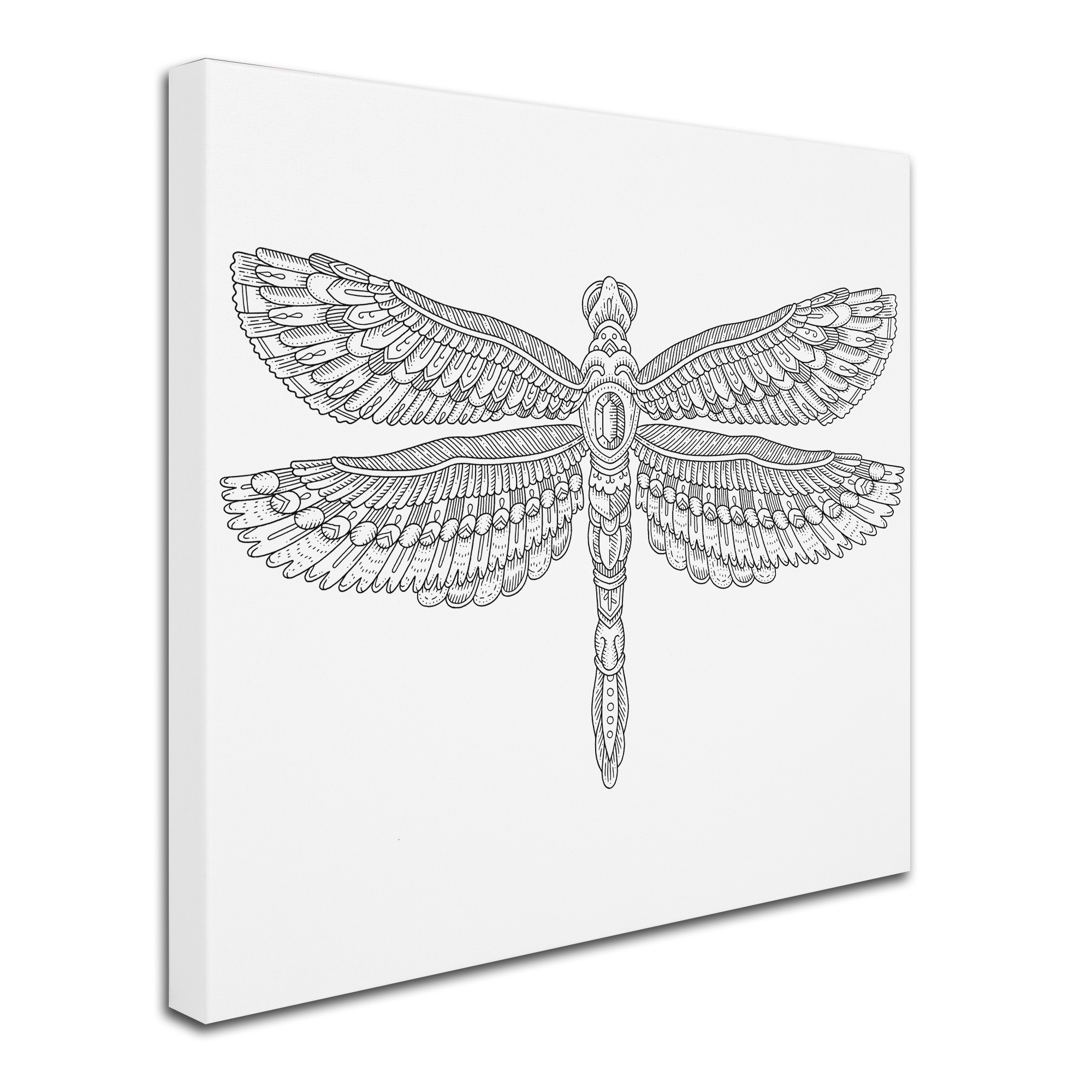 Trademark Fine Art "Spirit Animals 4" Canvas Art by Filippo Cardu