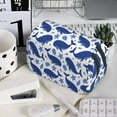 thumbnail image 7 of Sikiie Whale Print Flip Double-layer Pencil Case, All-purpose Stationery Bag for Study and Office, Zipper Design, Unisex, 7 of 7