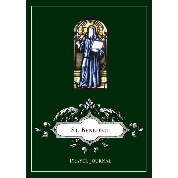 St. Benedict of Nursia Prayer Journal Notebook, (Paperback)