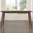 thumbnail image 2 of Steve Silver Canton Mid-Century Rectangle Counter Table, Cherry Brown, 2 of 5