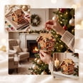 thumbnail image 4 of Eagokdc Christmas DIY Diamond Art Kits Wooden House Shaped Pearl Painting Kits for Adults, Home Decor Art Craft Kit Upgraded Beads Craft for Holiday Family Activity, 4 of 6