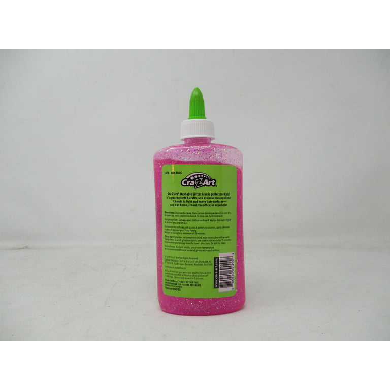 Cra-Z-Art Washable Glitter Glue - Pink, 7.5 oz 