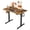 Rustic Brown, variant on SONGMY Electric Standing Desk, 40 x 24 Inches Sit Stand up Desk, Sit Stand Height Adjustable Home Office Desk with 4 Height Position Memory - with Splice Board (Rustic Brown, 40)