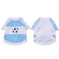thumbnail image 1 of 2026 World Cup Pet T-Shirt Breathable Mesh Fabric Pet Tee Short Sleeve Soft Summer Kitten Top for Small Dogs Puppy XS-XXL Sports Fan Festival Party Outfit, 1 of 4