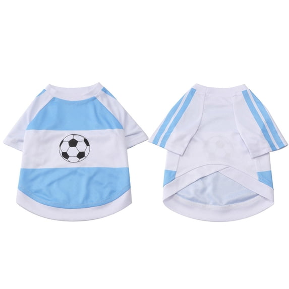2026 World Cup Pet T-Shirt Breathable Mesh Fabric Pet Tee Short Sleeve Soft Summer Kitten Top for Small Dogs Puppy XS-XXL Sports Fan Festival Party Outfit