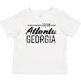 thumbnail image 3 of Inktastic From Atlanta Georgia in Black Distressed Text Boys or Girls Baby T-Shirt, 3 of 5