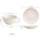 thumbnail image 2 of Taza de Café con Taza de Leche de Platillo Cafés Reutilizables de 220 Ml de Taza de Té Taza de Cerámica para Cenas Regalos de Cumpleaños de La Oficina, 2 of 9