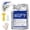 Black, variant on Concrete Crack Filler and Sealant, Quick Drying High Elasticity Cement Crack Filler, Waterproof Repair, Self-Leveling Concrete Slab Repair for Driveway, Patio (Gray, 17.64 OZ)
