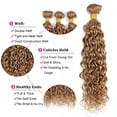 thumbnail image 3 of Hair Bundles Raivide Honey Blonde Water Wave #27 50-60 cm, 3 of 7