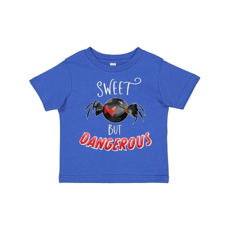 

Inktastic Sweet but Dangerous Black Widow Spider Candy Gift Toddler Boy or Toddler Girl T-Shirt