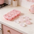 thumbnail image 4 of Heart Shaped Silicone Baking Mold, Ice Cube Tray for Cocktails, DIY Chocolate Mold, Soap Making Supplies, Candle Making Kit, Resin Molds, Jelly Ice Cube Trays for Baking Crafts Party Decor, 4 of 6