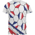 thumbnail image 1 of World Cup France Soccer Ball All Over Mens T Shirt Multi 2XL, 1 of 2