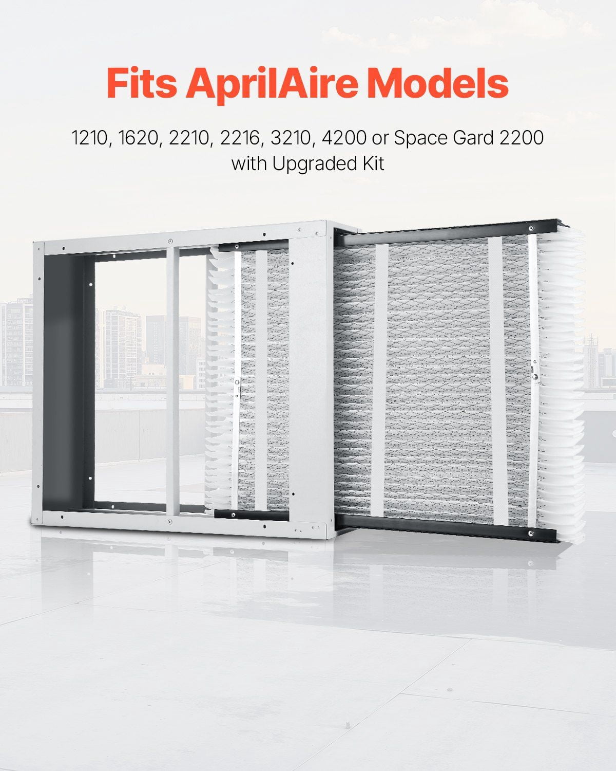 20x25x4 Electrostatic Pleated Air Filter MERV 16 – HVAC Furnace Filter, 2-Pack