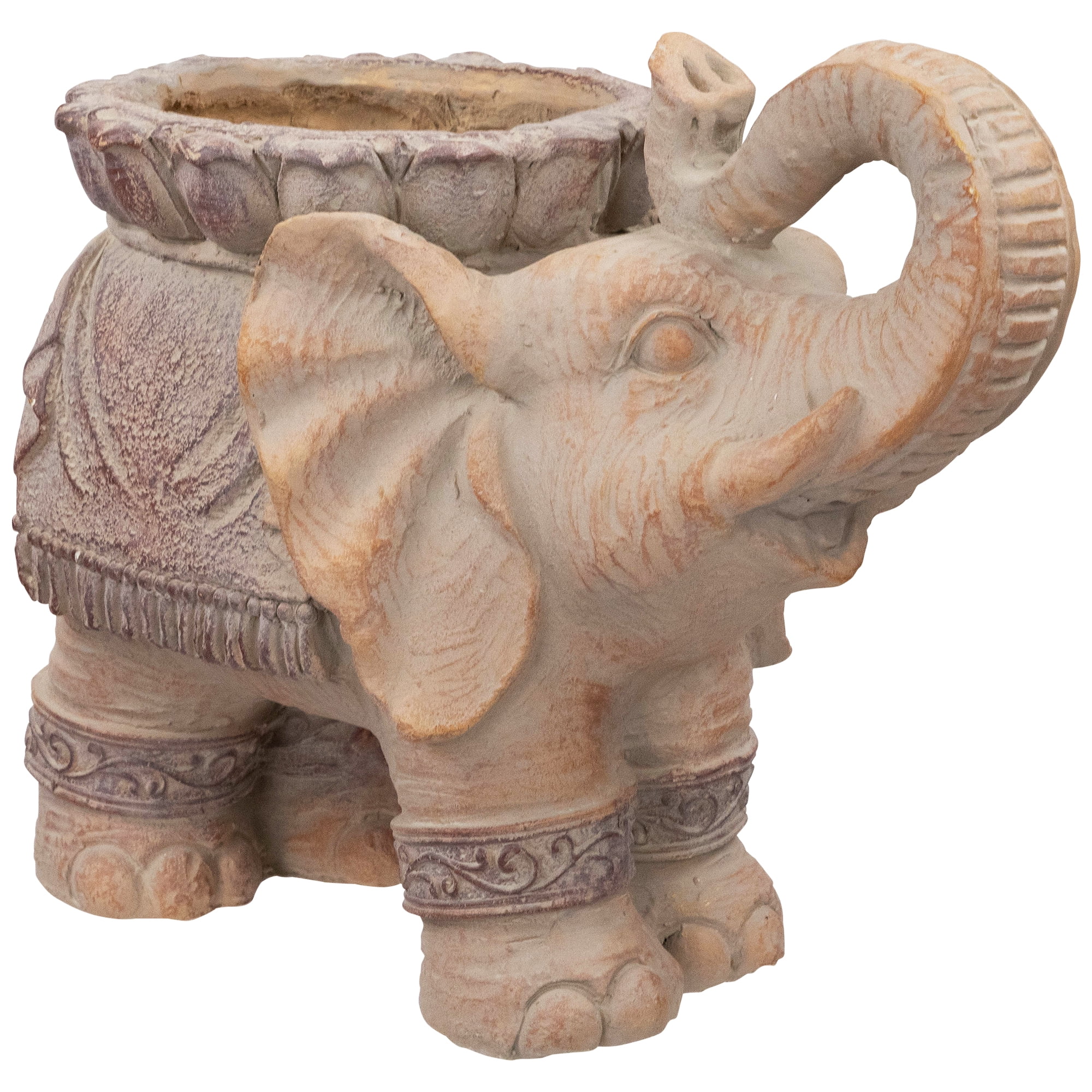 Northlight Elephant Outdoor Garden Planter - 13.75"
