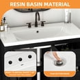 thumbnail image 6 of Craftian 36'' Modern Bathroom Vanity with Sink Combo, Freestanding Bathroom Storage Cabinet with Drawers & Doors, Black, 6 of 10