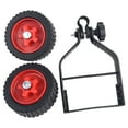 thumbnail image 2 of Lawn Mower Wheel Set Adjustable Support Wheel Set Garden Cutter String Trimmer Grass Eater Replacement Parts Spare Accessories, 2 of 9