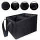 thumbnail image 5 of Organizador de Maletero de Coche, Organizador de Asiento Delantero, Cajas de Almacenamiento, Gran Capacidad, Portátil, Compacto, Simple, Negro, 5 of 6