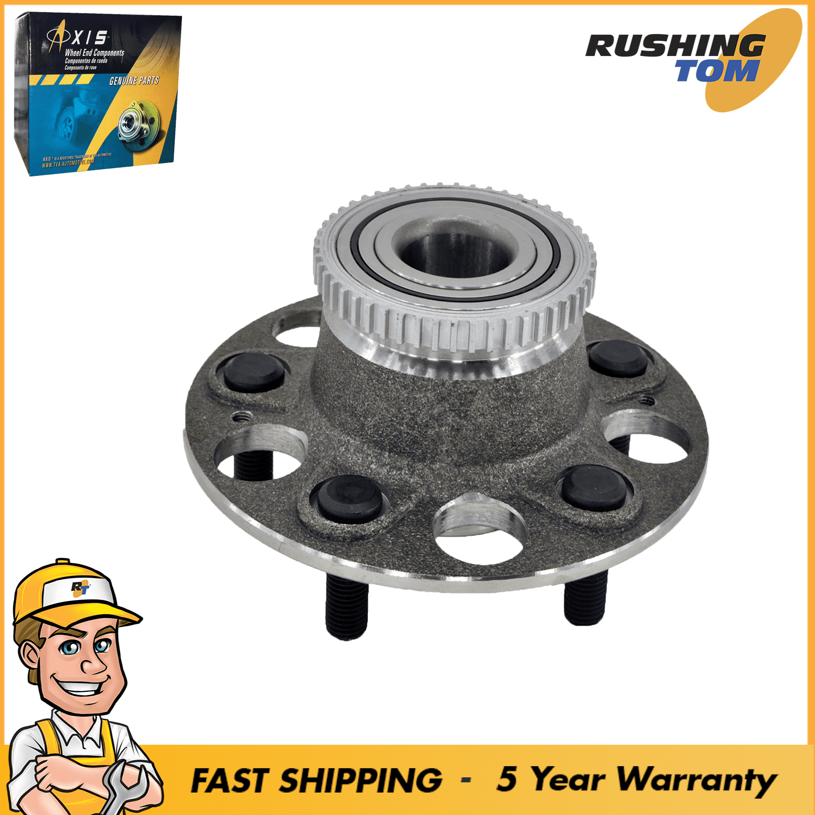 1 Rear Wheel Hub Bearing Assembly fits 9903 Acura TL Honda Accord 98