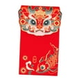 thumbnail image 5 of GUOOL Hong Bao Red Packets Traditional Canvas Gifts Embroidery Lucky Money Chinese Lunar New Year Red Envelopes for Spring Festival B, 5 of 9