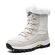 thumbnail image 1 of Travel Sports Northeast Stora Snöskor Dam Utomhus Resa Högklackade Bomullsskor Dam Mellanhöga Stövlar Vinter vit white, 1 of 5