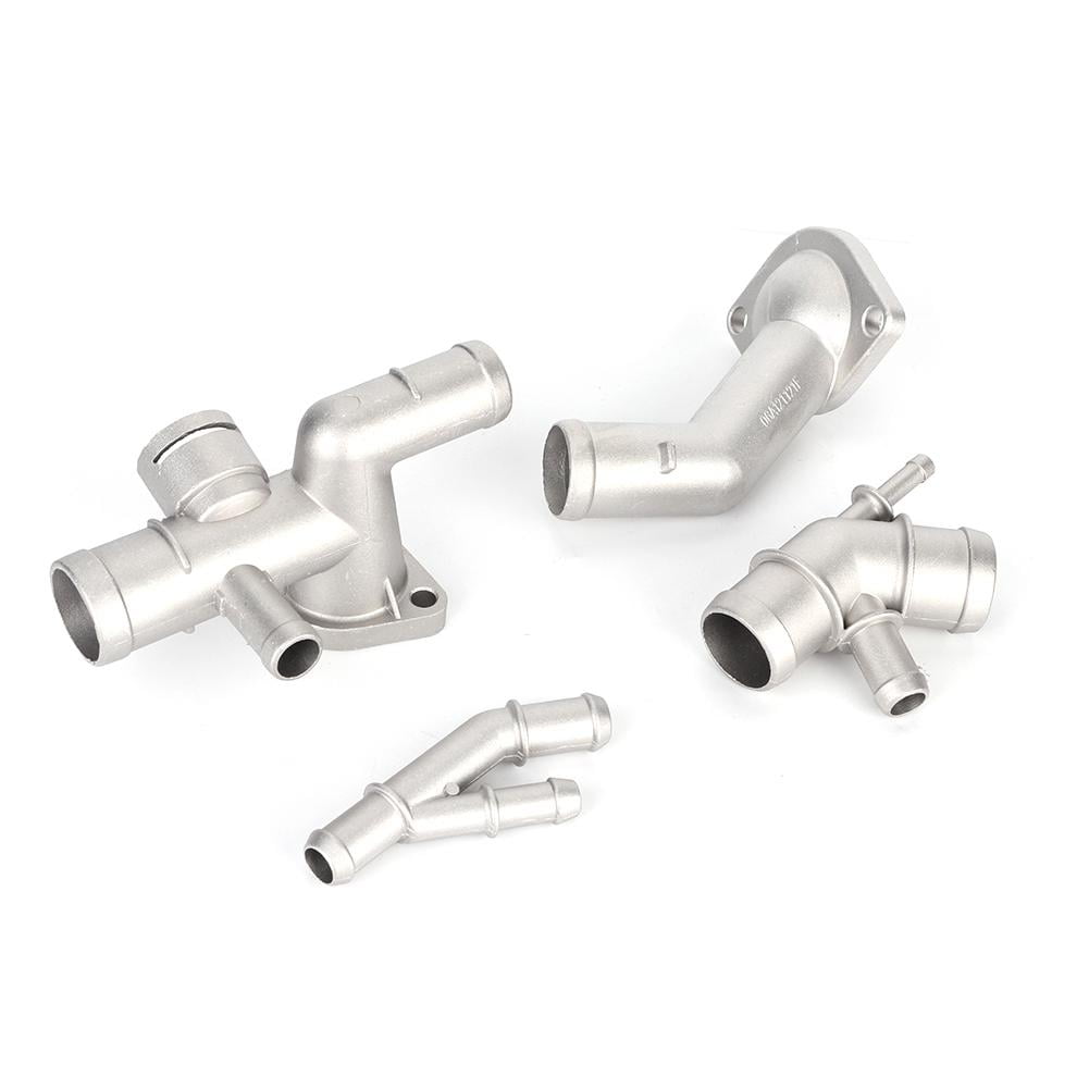 Kritne Coolant Hose Flange, Aluminium Alloy Coolant Flange Upgrade Kit