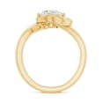 thumbnail image 2 of Lab Created 1 Carat Diamond Engagement Ring - EF-VS Quality - Ideal For Gift, 14K Yellow Gold, US 5.50, 2 of 8
