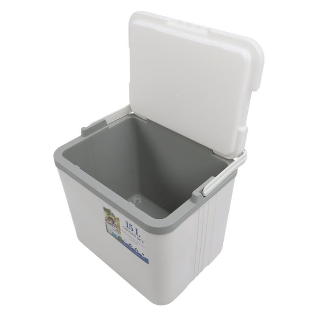 Refrigerador Portátil Aislado 15L, EPS De Alimentaria Retención De Hielo Asas Resistentes Caja Enfriadora Dura Con Aislamiento De Enfriamiento Duradero Para Camping,