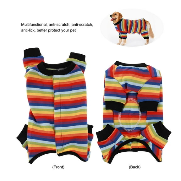 WHAMVOX Anti-scratch Surgical Gown Pet Surgery Recovery Clothes Prevention