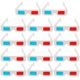 thumbnail image 4 of 60pcs Movies Glasses 3D Paper Glasses Anaglyph 3D Glasses Universal 3D Glasses, 4 of 4