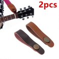 thumbnail image 2 of new Retro Guitar neck strap holding button safety lock strap Ukulele bass acoustic electric guitar accessories, 2 of 5