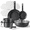 Black, variant on Carote Nonstick Cookware Sets, 15 Pcs Non Stick Pots and Pans Set with Removable Handle, White