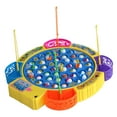thumbnail image 2 of Novedad, juego giratorio, juguete para niños, entrenamiento de habilidades motoras para mayores de 3 años, juguete educativo para 45 peces, 2 of 9