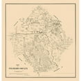 thumbnail image 3 of Walsh 15x15 Black Modern Framed Museum Art Print Titled - Colorado County Texas - Walsh 1880, 3 of 5