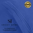thumbnail image 6 of Sweet Home Collection 1500 Series Bed Sheets - Extra Soft Microfiber Deep Pocket Sheet Set - Royal Blue, California King, 6 of 6