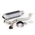 thumbnail image 2 of For Suzuki Burgman 400 2006-2016 Skywave 400 06-16 AN400 AN 400 Escape Slip-on Motorcycle Exhaust Muffler With Header Link Pipe, 2 of 7