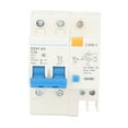 thumbnail image 4 of 16A 30mA 400V Ground Fault Circuit Breaker, DZ47-63 C16 Model with PA66 Housing, 6000A Breaking Capacity - Overload & Short Circuit Protection for Home, Engineering, Rural Network Projects,, 4 of 6