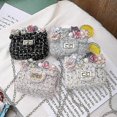 thumbnail image 3 of Girl Bag Flower Crossbody Shoulder Bag for Girls 2-5 Years (black) - ya01, 3 of 4