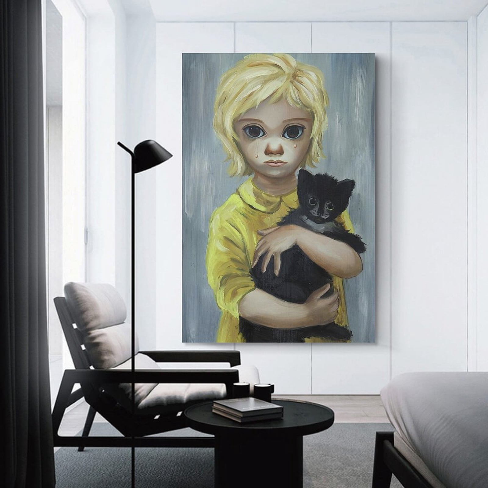 Margaret Keane Big Eyes Poster (1) Canvas Wall Art Prints Poster