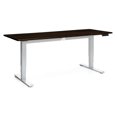 thumbnail image 1 of OFM Table de Travail Réglable en Hauteur 60" en Platine et Expresso, 1 of 2