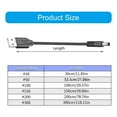 thumbnail image 5 of YIEMEEN Quality USB to DC5V Charger Cable for Phones, Lamp, Electric Toothbrushes, 5 of 14
