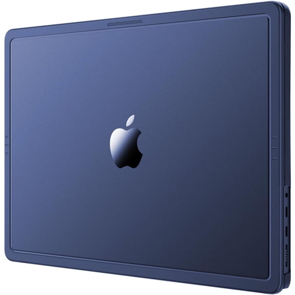CrackGuard for MacBook Air 15 inch Case | M5 M4 M3 M2 2026 2025-2023 | Anti-Crack Upgrade |100% Match Official Color | Hard Shell Laptop Cover | A3448 A3241 A3114 A2941 | Midnight Clear