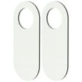 thumbnail image 5 of FENGGUIQU Wood Door Knob Hangers Blank for Decoration White Craft Supplies, 5 of 6