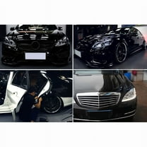 1X Gloss Black Auto Car Vinyl Wrap Sticker Decals Sheet Film Interior Decoration Fangkenuo