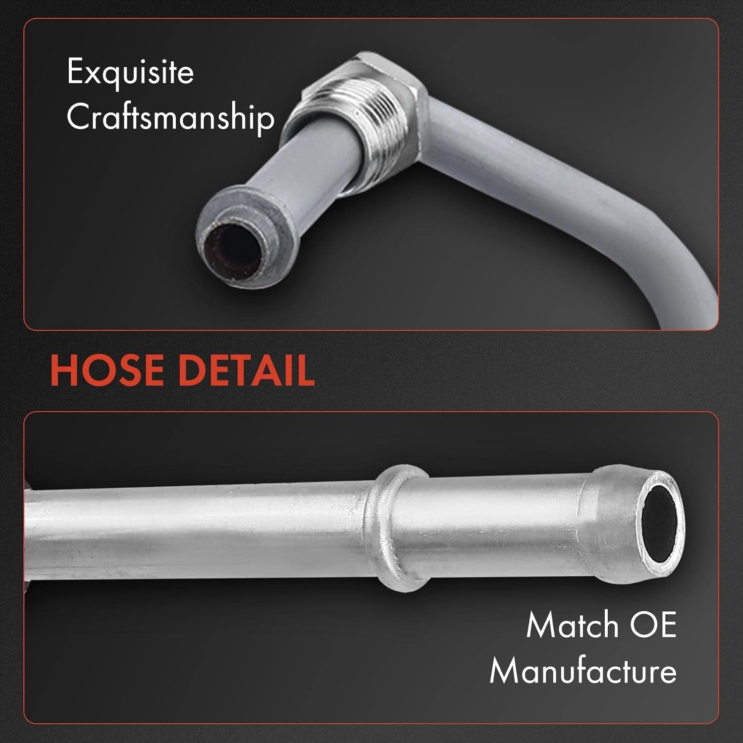 A-Premium Power Steering Return Line Hose Assembly Compatible with Hyundai Elantra 2001-2006 Lower From Gear